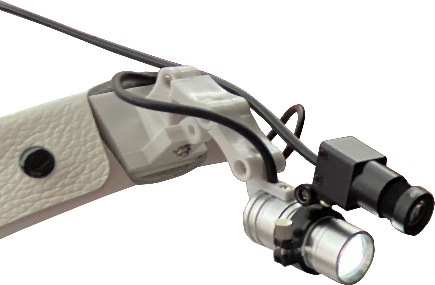 Shantou Easywell Electronic 5W Headlight Light Source KS-MC01 Headlight Clips Camera with Own Glasses ENT Headlight