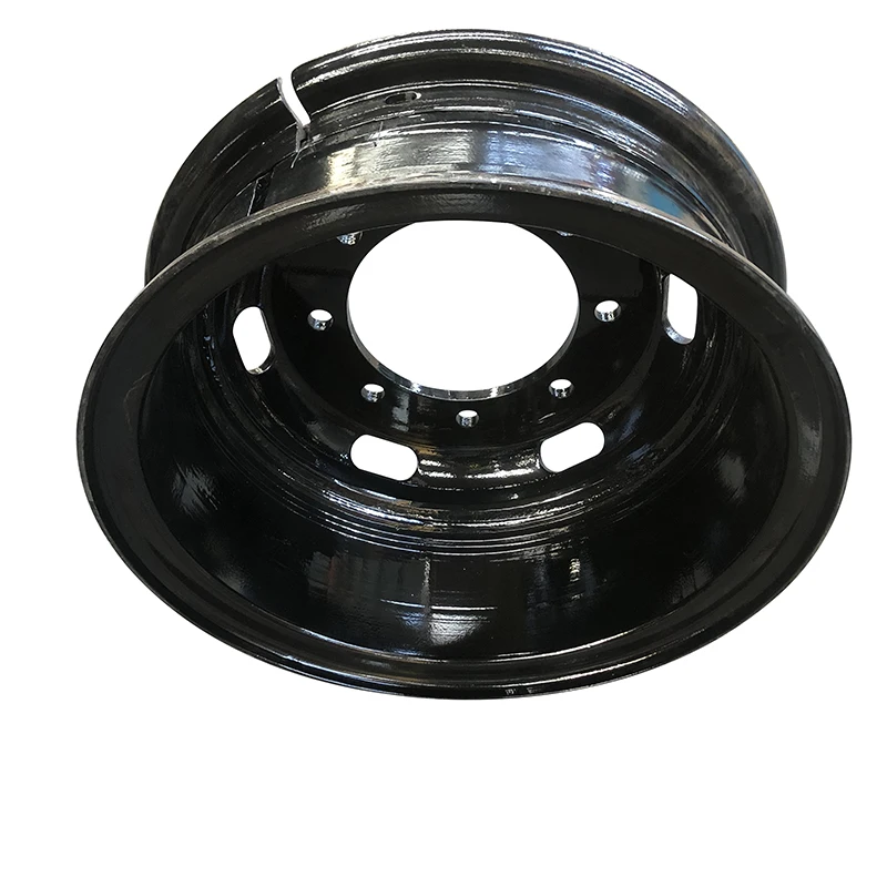 Heavy Truck Wheels 8.5-24 steel wheels rim 8.50-24 inch truck rims for 1200-24 tires