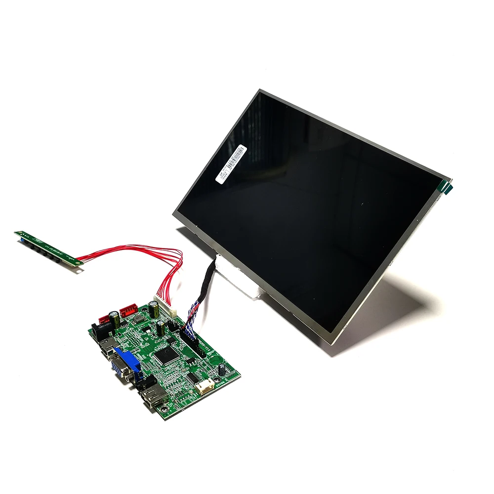 Customized Sunlight Readable 1000Nits LVDS IPS 1280x800 10.1 Inch Lcd Display module witch LCD controller board