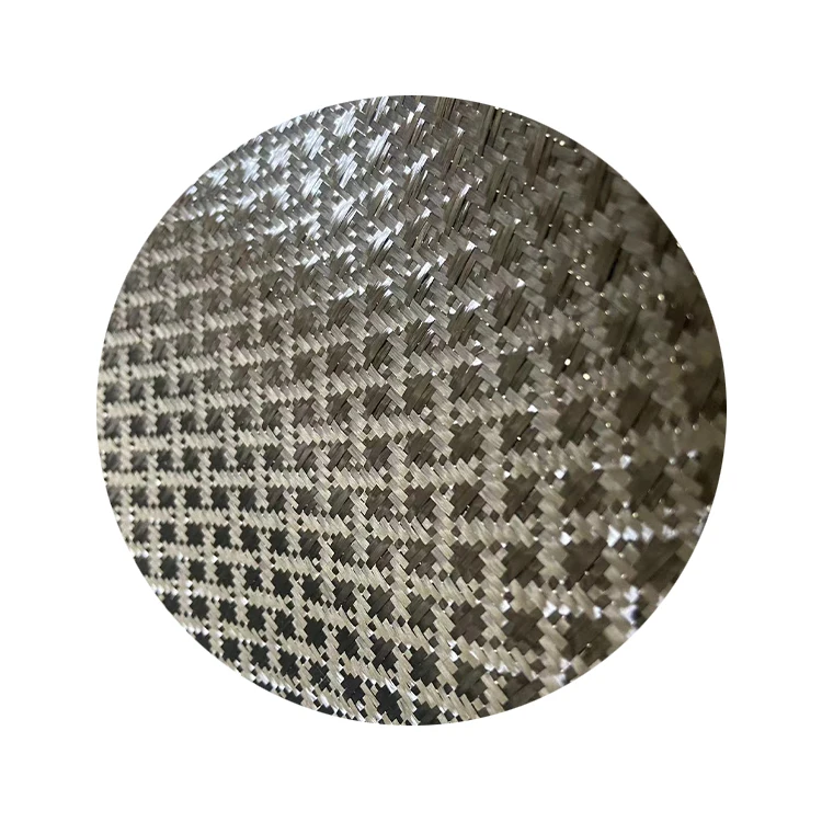 carbon fiber aramid fabric mixed with orange blue and red fabric