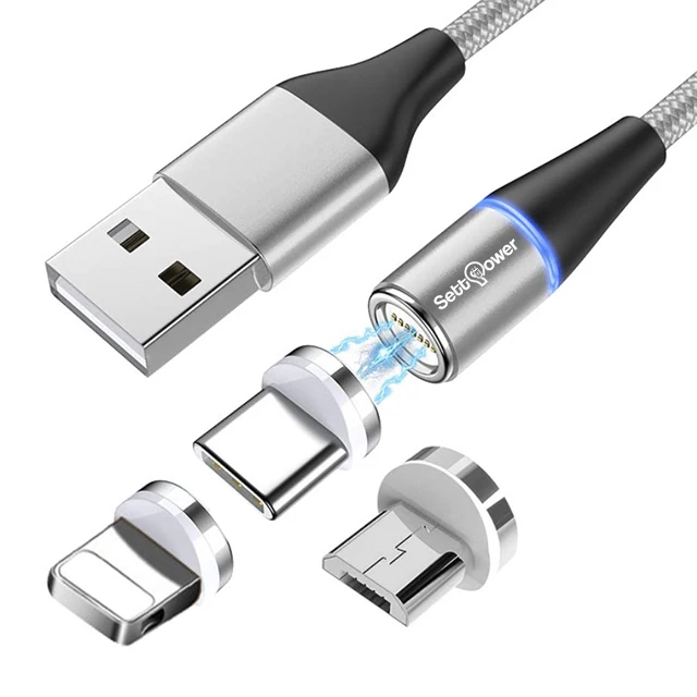  Новинка лидер продаж Магнитный зарядный usb-кабель 3 в 1 для мобильного телефона