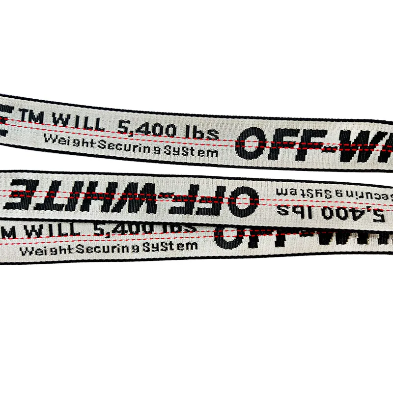 Wholesale Nylon Webbing Straps Woven Jacquard Webbing  20mm 1.5mm For Bags