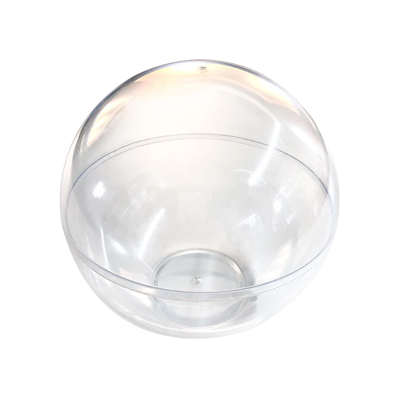 New Flower Packaging Decorative Acrylic Glass Ball Fruit Flower Transparent Capsule