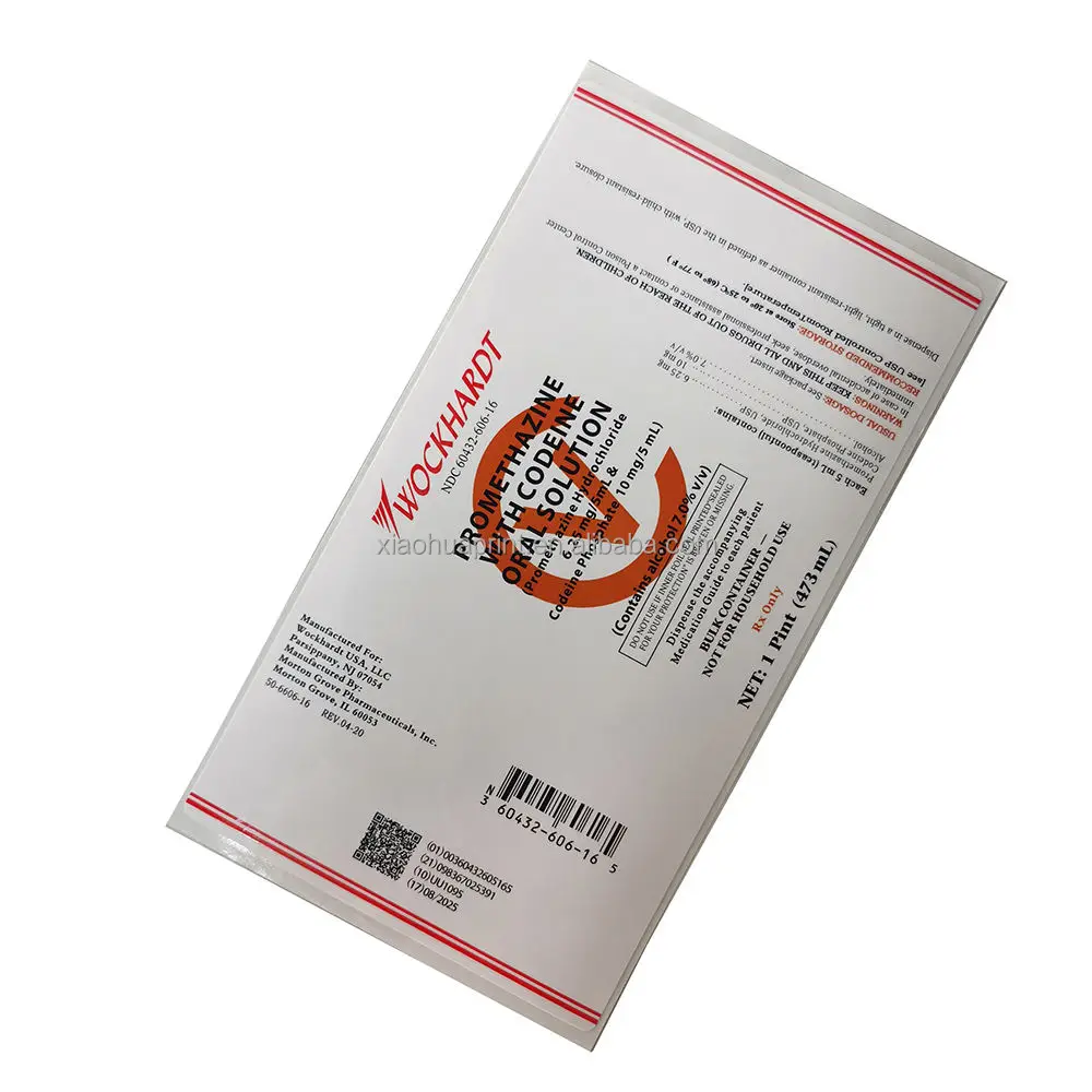 new hi-tech wockhardt 473 pai 8oz qr code 2023 bottles with seal etiketten 500ml tris hustens aft labels