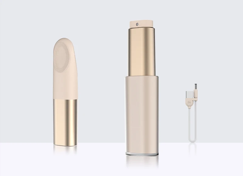  China manufacturer high grade heating silicone face cleansing brush