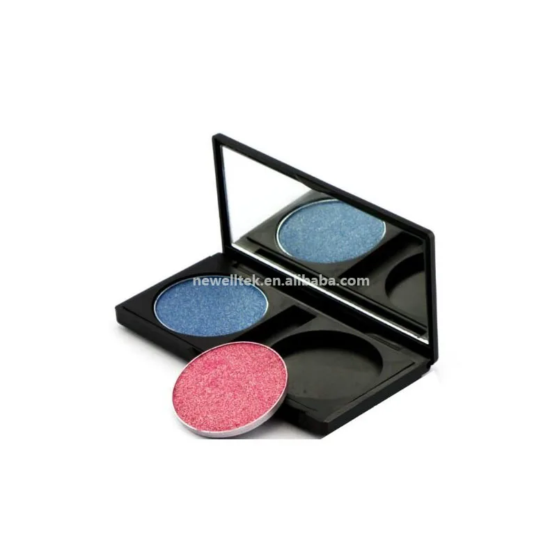 
2020 wholesale black empty single eyeshadow makeup compact palette packaging 
