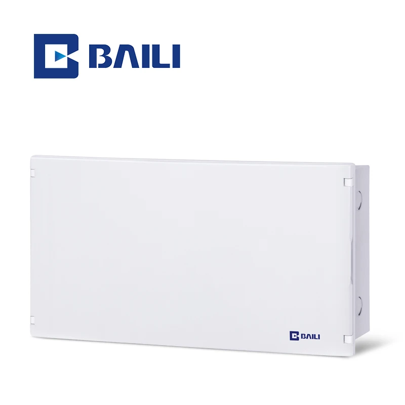 BAILI  High Quality LS 21Way new design PC panel board Flush Mounted  low voltage MCB Electrical Distribution Box