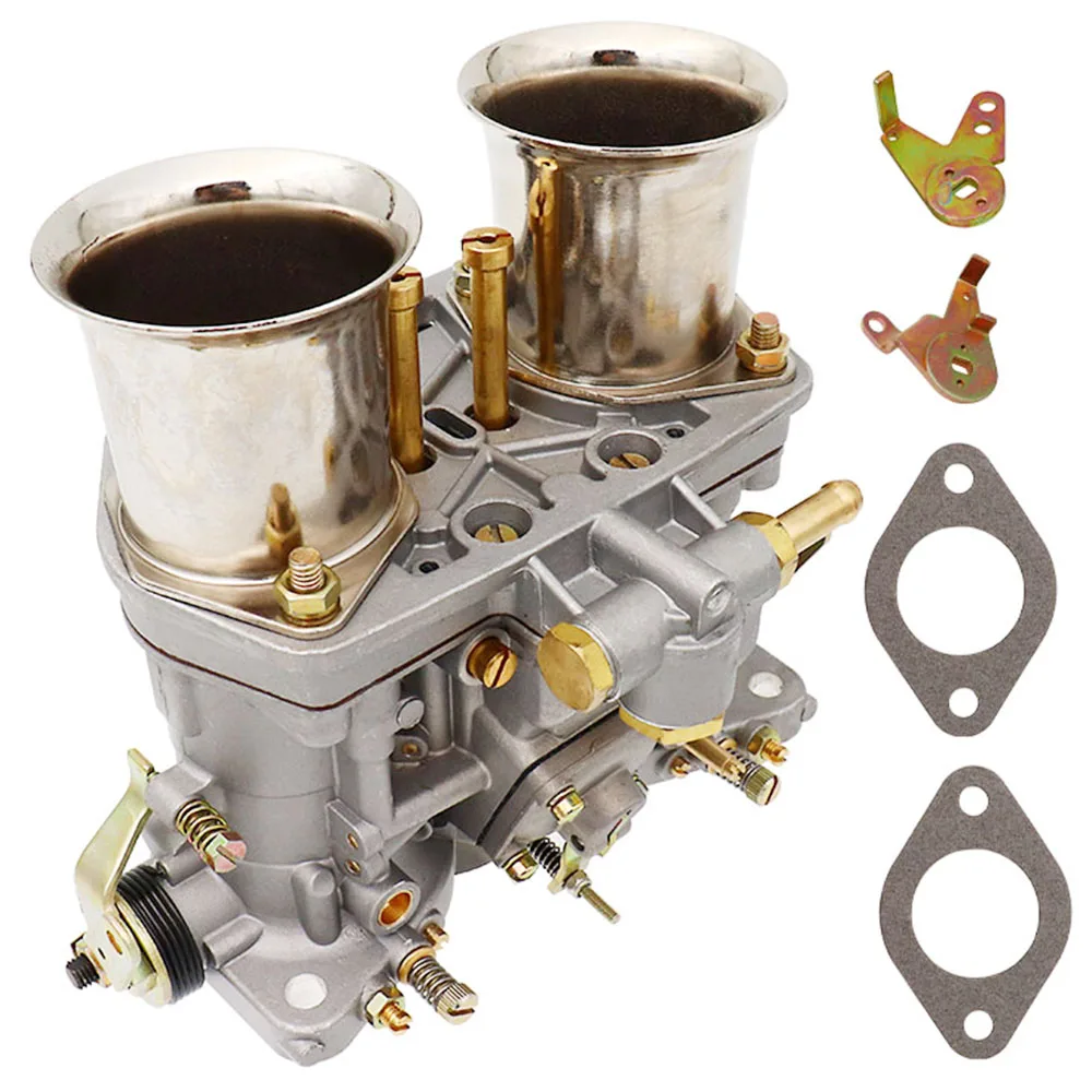 H250H 2 Barrel Carburetor Carb 40IDF For Weber 40 IDF 40mm For V-W / VolksWage-n Beetle Bug Fia-t Porsch-e Engine With Air Horn