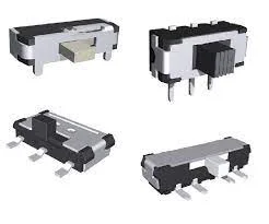 Best Selling Durable Using Miniature Horizontal Slide Switch Micro Slide Toggle Switch Mini Power Slide Switch Make in China