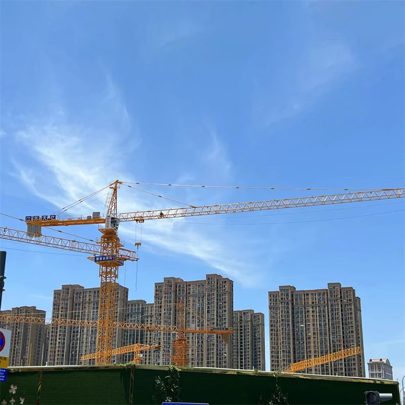 Excellent Quality Tower Crane Dahan Tower Crane 25Ton Flat-Top Tower Crane