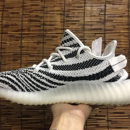 
1:1 quality yezzi zebra 350 v2 men women us 5-us13 size spli yeeyz running sports sneakers tennis shoes gym walking footwear 