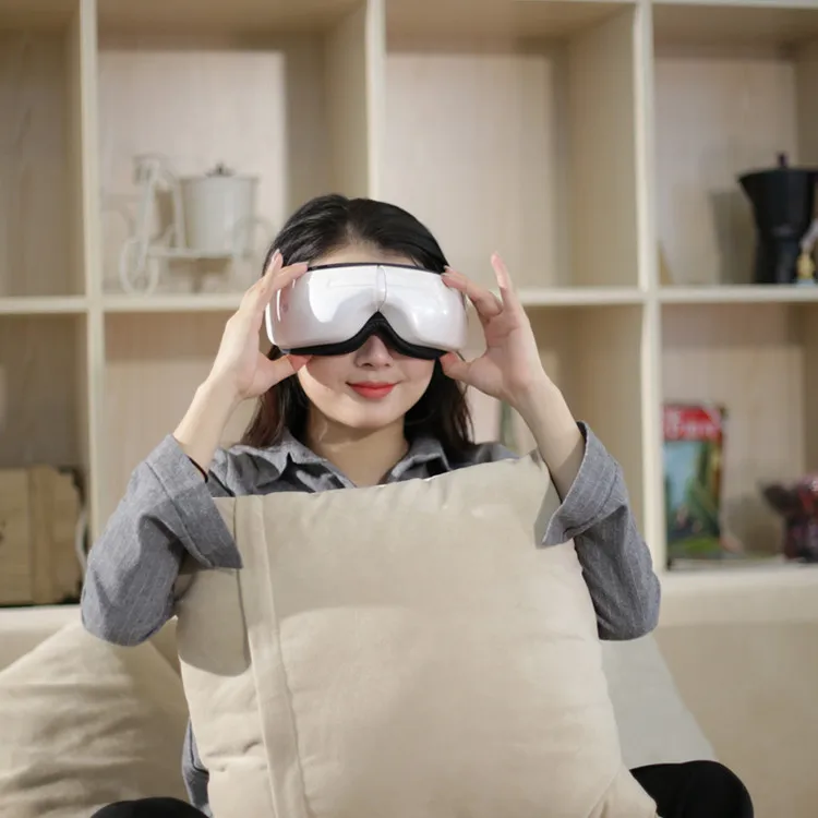 Relieve Stress Intelligent Vibrating Electric Smart Under Eye Care Massager With Heat Compression Eye Massager Equipment