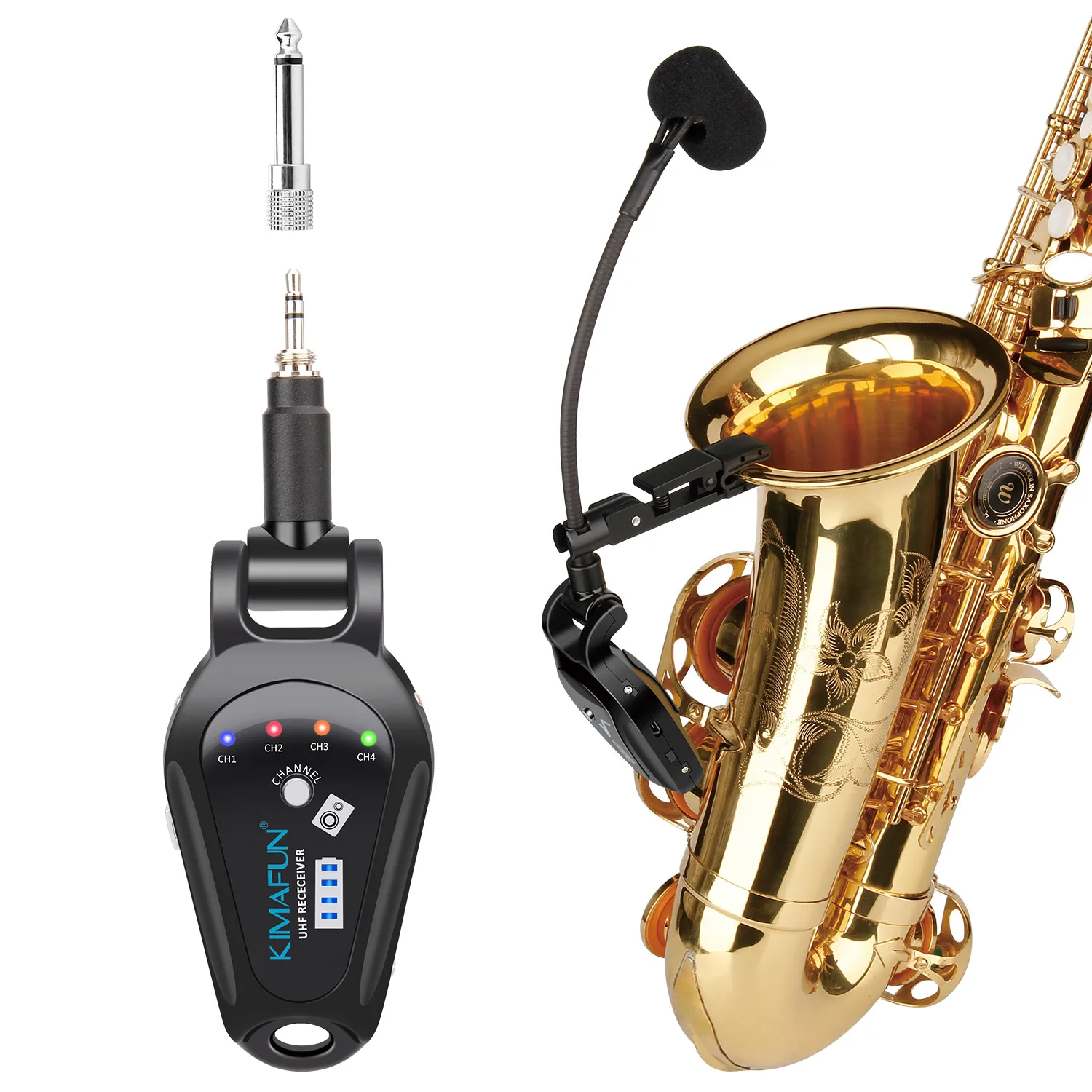 
China light-weight wireless saxophone microphones wireless microphone for saxophone 