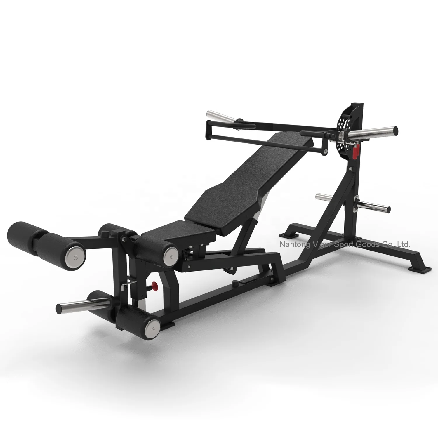 VIGFIT Adjustable Flat Incline Weight Bench Chest Press Machine Fitness Work Out Bench