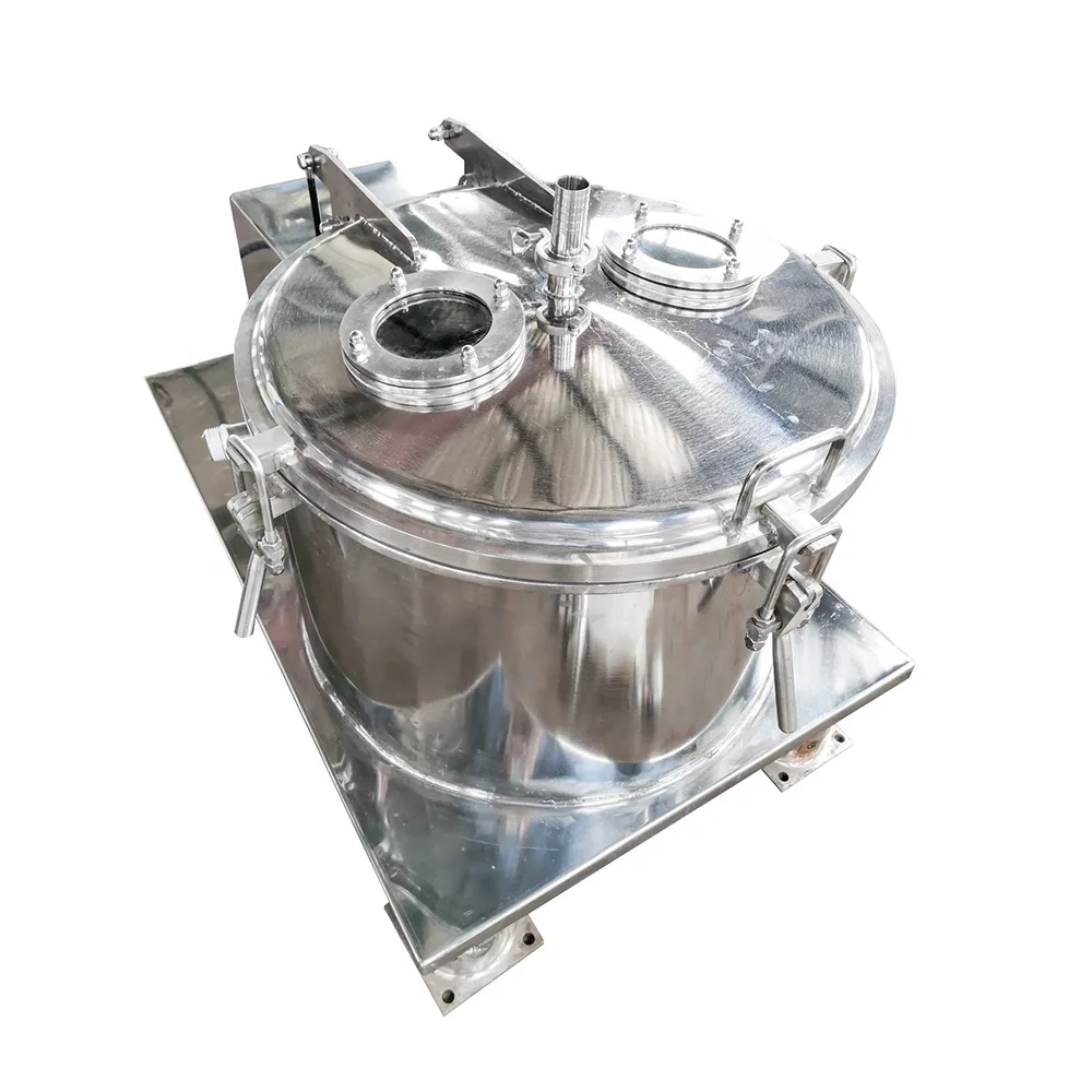 PPTD series industrial  basket centrifuge machine for cannabis oil extraction