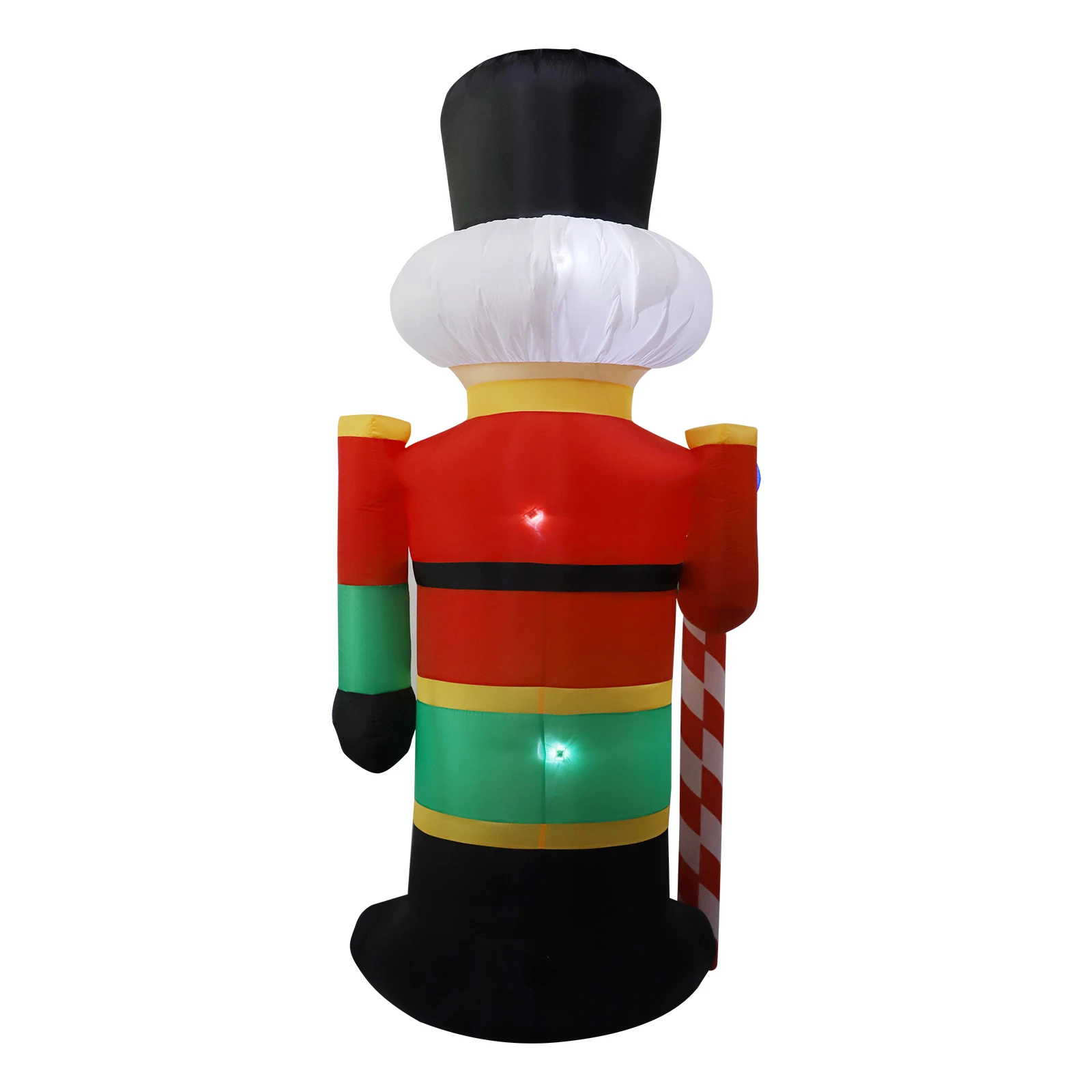 Hot Selling 8ft Christmas Inflatable Nutcracker Soldier Holiday Decoration With LED Light At Home Yard