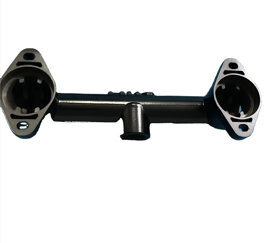Metal Manifold Discharge 95960-2 WITH Aluminum for ARO Air operated Pneumatic Diaphragm Pump Parts