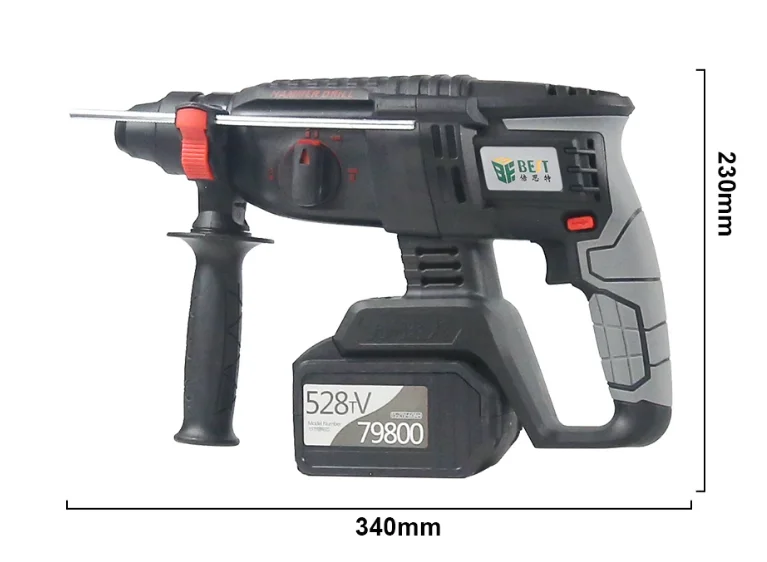 528TV strong hammer drill without rope drill hammer Heavy-duty electric hammer drill is used to monitor installation