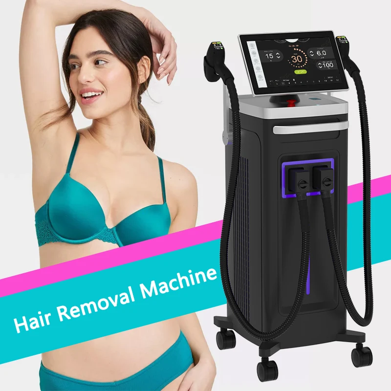 2024 Professional speed painless 4wavelength 808nm diode lasering for hair removal device beauty machine factory price