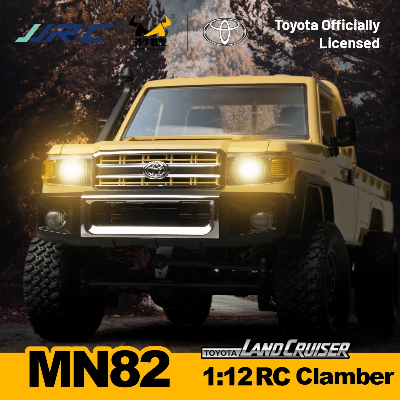 JJRC MN82 LC79 1/12 RC Car 4x4 Off Road Vehicle Toys Gift Remote Control Climbing Vehicle Retro Simulation Model RC Cars