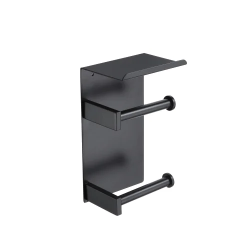High quality bathroom storage fitting wall hanging stainless steel toilet tissue holder rolling toilet paper holder