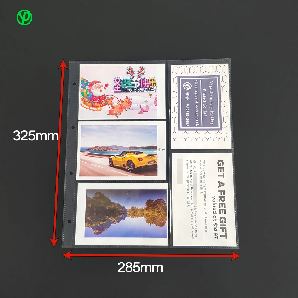 Horizontal and Vertical 4x6 Photos Album Book Extra Large Capacity Wedding Family Photo Card Refill Page Photocard Binder