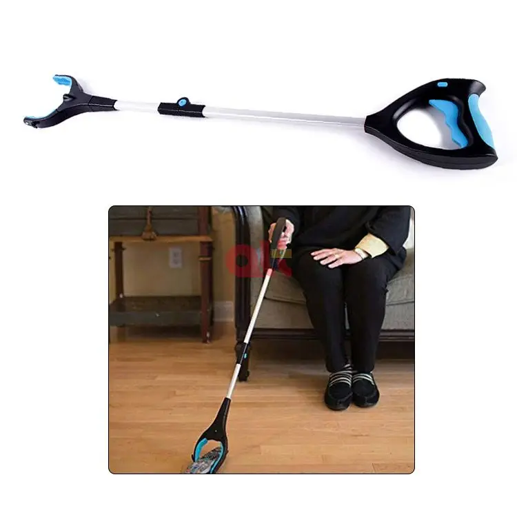 handy folding telescopic flexible reacher grabber pick up tool, picker grabber rubbish pick up tool ,trash garbage pick up tool