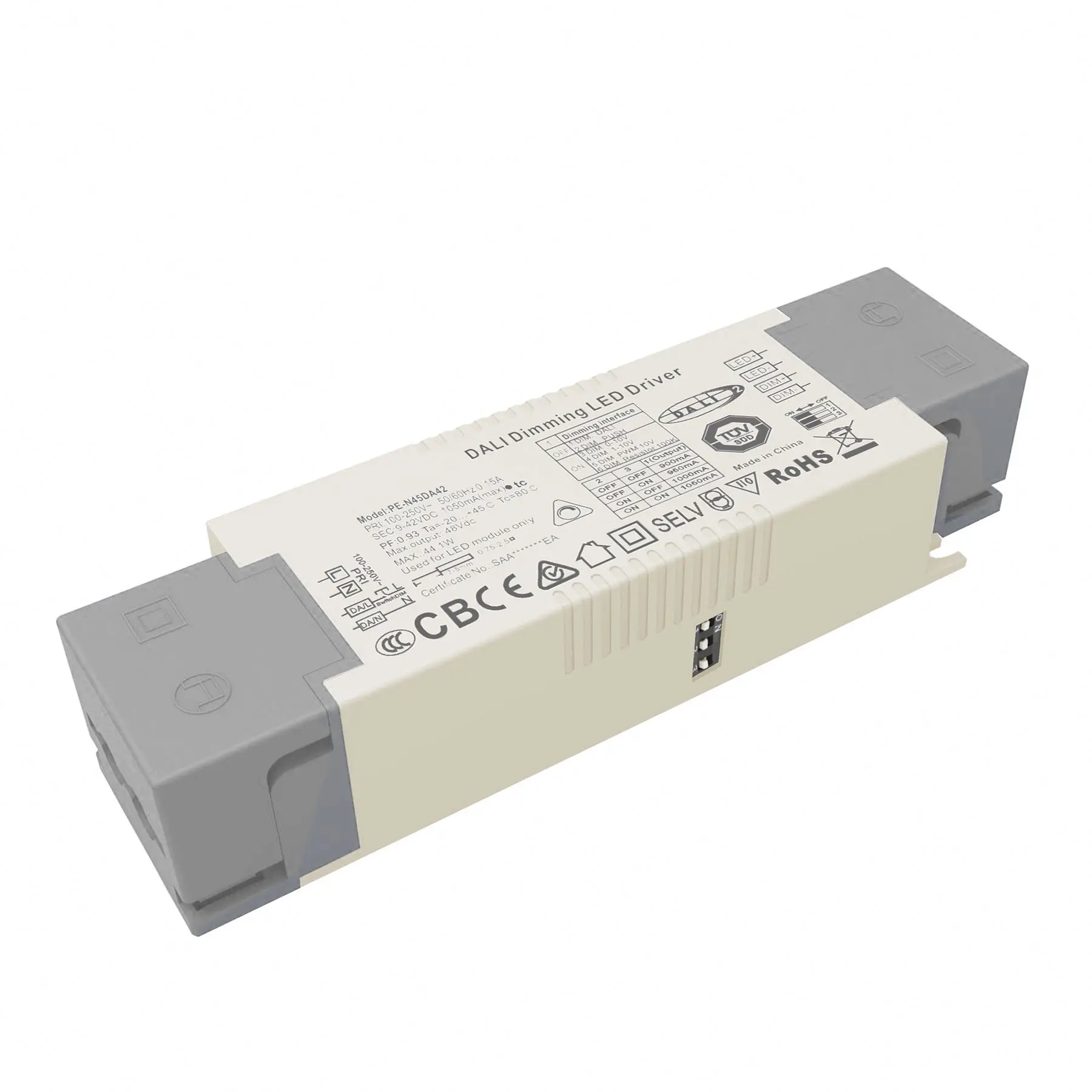 350ma 500ma 700ma светодиодный драйвер DC12-50V постоянного тока с регулируемой яркостью CE FCC UL