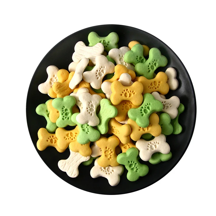 OEM Dog Bone Shape Biscuits customization Flavor Biscuits for Dog Pet Food Dog Snacks Pet Treats