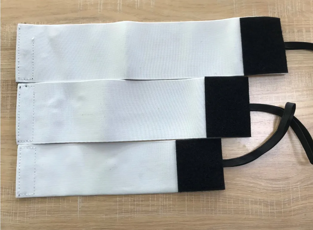 Customized Polyester Sublimation Printing blank  Soccer Captain Armband for football Sports