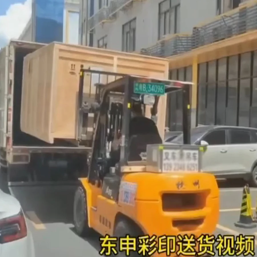 DOMSEM UV Printer A3+ 3050 Multifunction Flatbed Printing Machine A3 for Phone Bottle Wood Glass Candles Printers