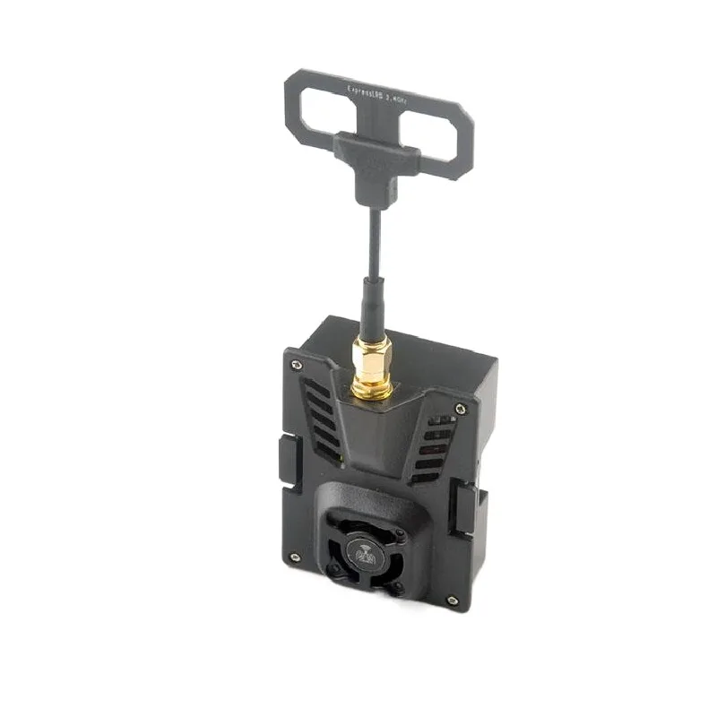 HappyModel ES24TX Pro 1000 мВт 2 4 г ExpressLRS ELRS Micro TX модуль с охлаждающим вентилятором RGB Светодиодный для радиоуправляемого самолета FPV Дрон