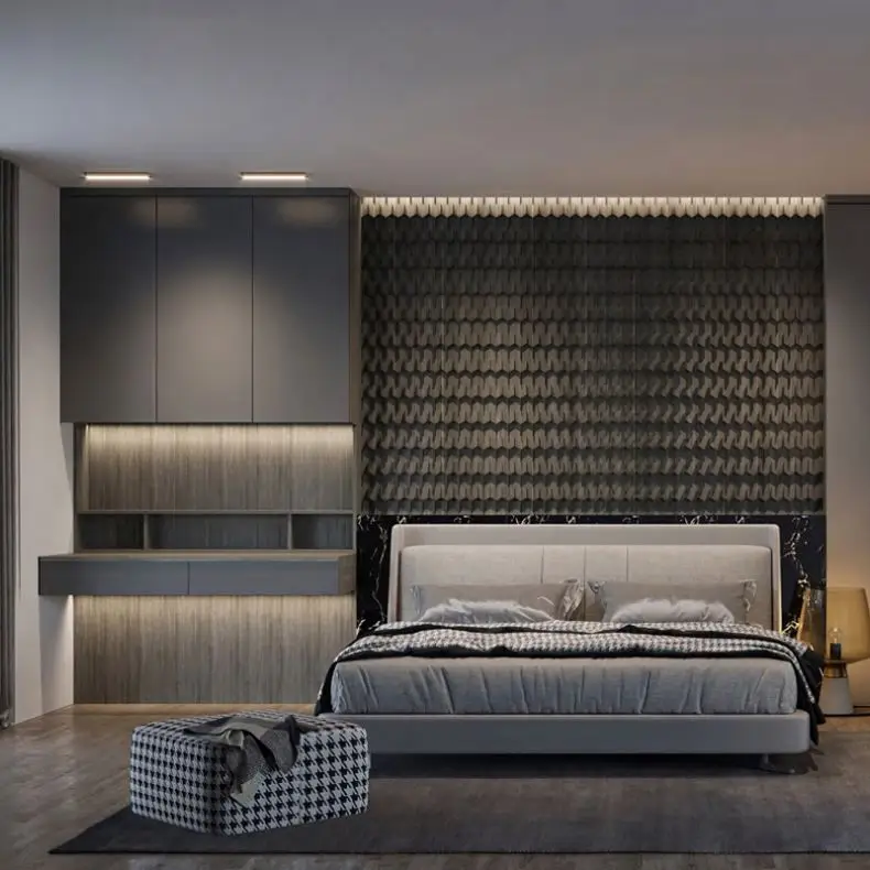 Professional Manufacturer Competitive Price Island Kitchen Cabinet Design