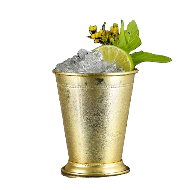 Mint Julep Cup Classic Moscow Mule Kentucky Derby Julep Stainless Steel Julep Cocktail Cup