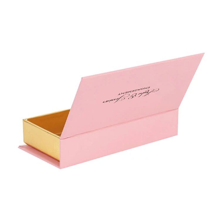 Luxury Paper Cardboard Magnetic Book Shaped Gift Lipstick Skincare Perfume Boxes Packaging Set Cosmetic For Cosmetics
