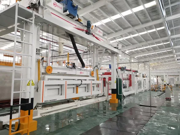 Машина для производства газобаллонных блоков