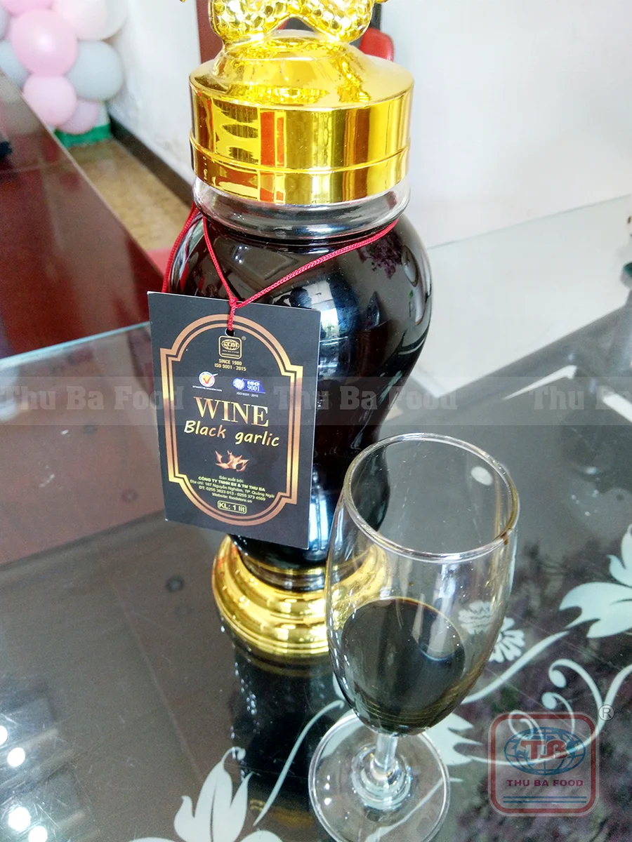 
Premium Product Garlic Wine LY SON Black Garlic Wine Bottle 1L 
