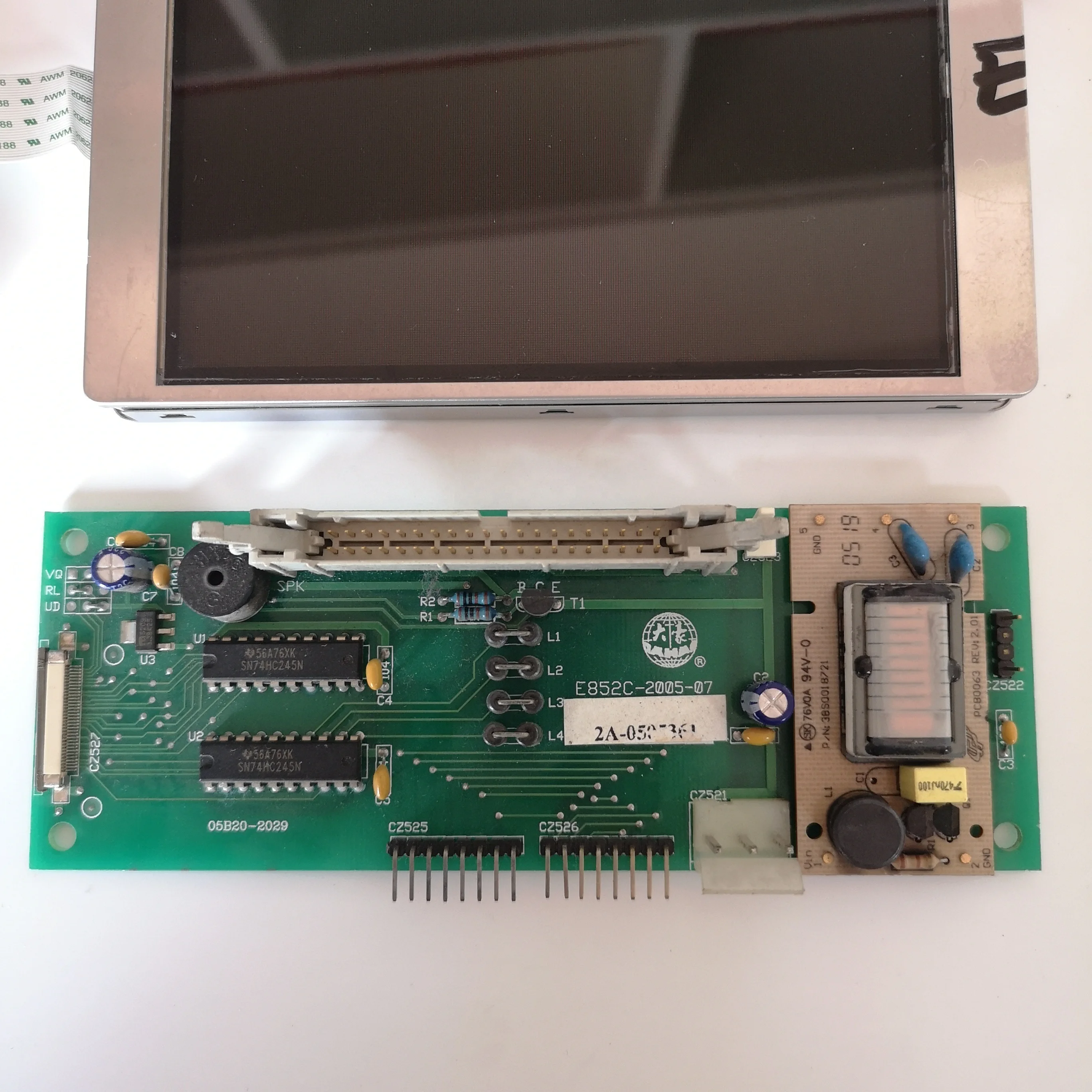 ( HZ-G-022 ) embroidery machine part E852 board monitor board display board screen spare parts