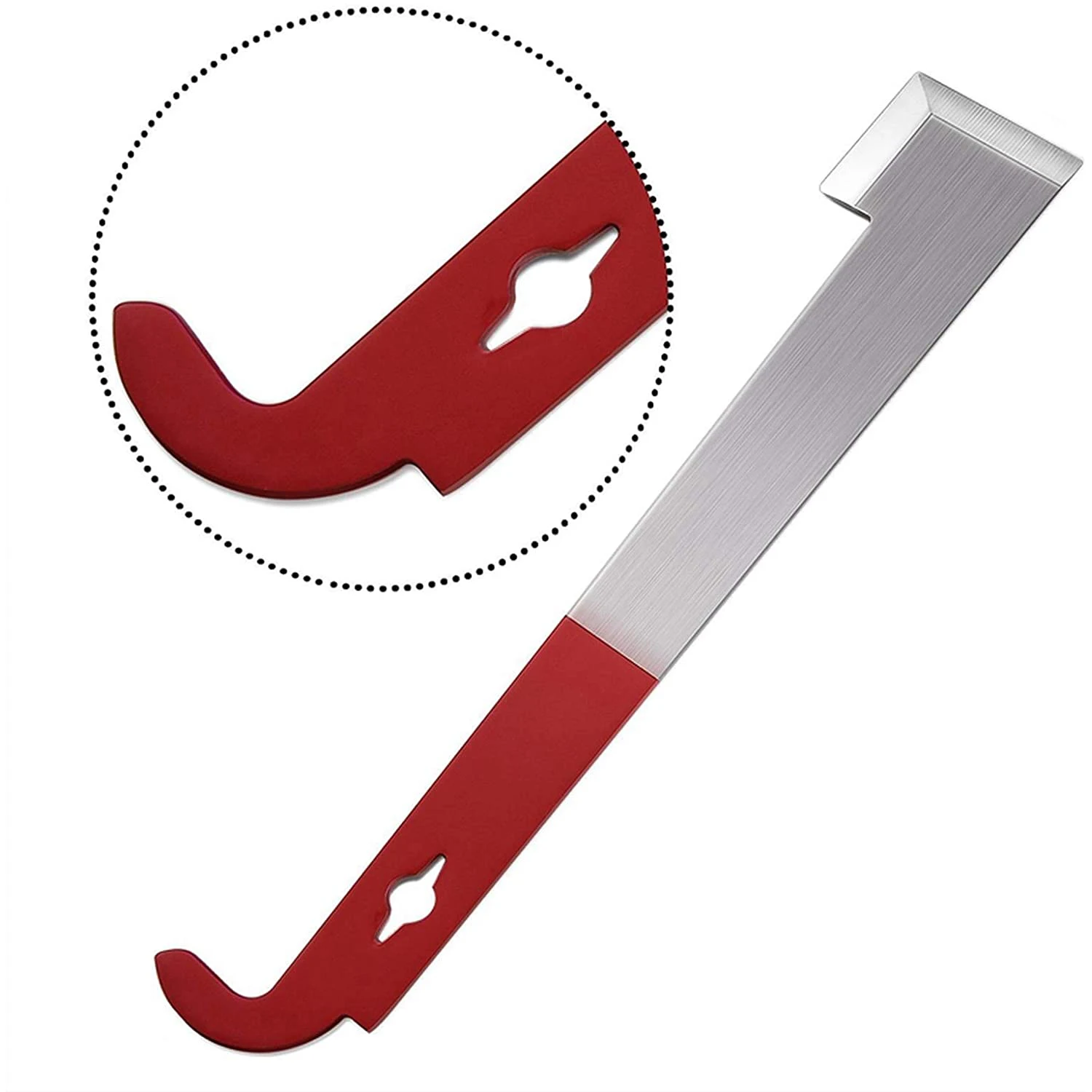 China Practical Beekeeping Supplies Premium Quality Stainless Steel Beehive Honey Bee Tools 2PCS J Hook Hive Tool for sale