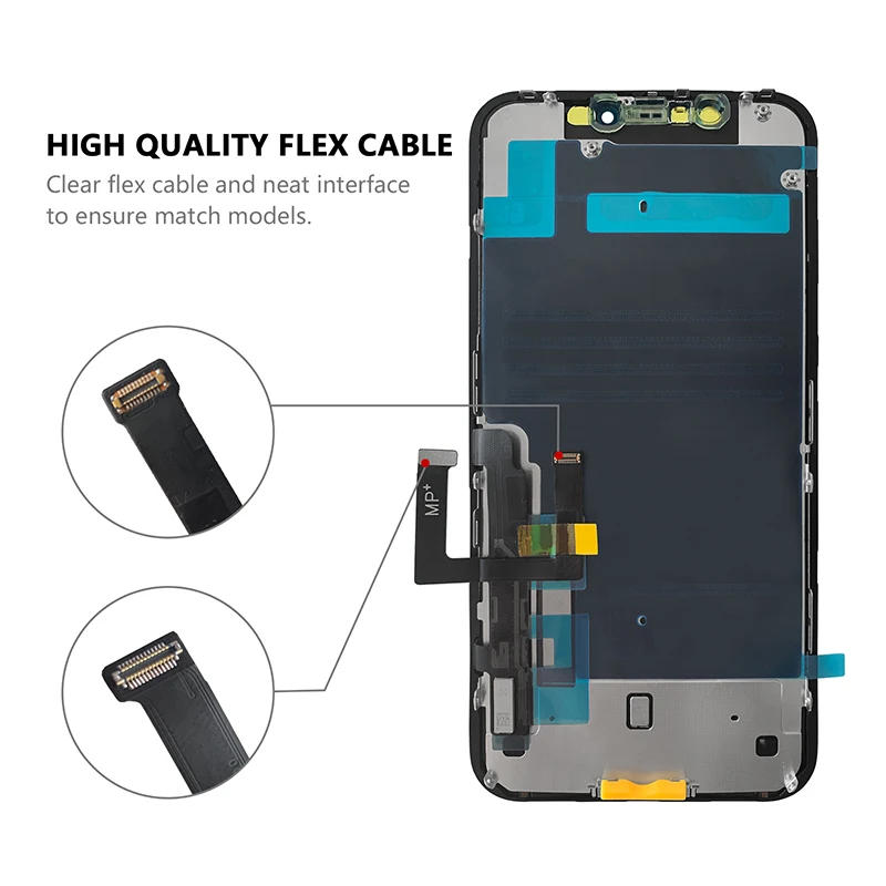 Оригинальный ЖК-дисплей для iphone 11 OEM 6 7 8 x xs max pro мобильных телефонов с сенсорным
