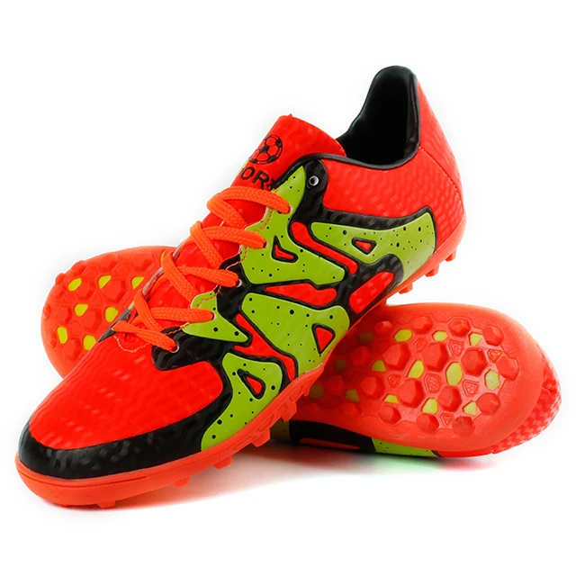 
Indoor TF Men Turf Soccer Shoes Sleats futzalki original superfly futsal Professional Leather football boots 