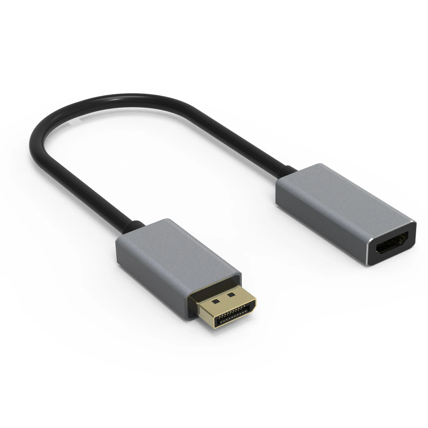 Manufacturers Supply High Speed Gold Plated Dp To Hdmi Adapter Cable 4k High-definition Projector Displayport To Hdmi Converter