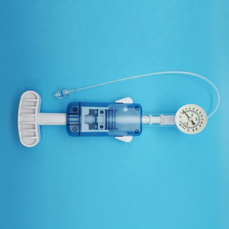 Tianck medical  manual  balloon inflation device hp type 20ml 30atm ce iso certificate