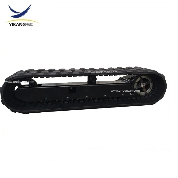 Custom Rubber Track Undercarriage for 1 Ton 2 Ton 3 Ton 4 Ton 5 Ton 6 Ton 7 Ton Crawler Crusher Drilling Rig Excavator Machinery