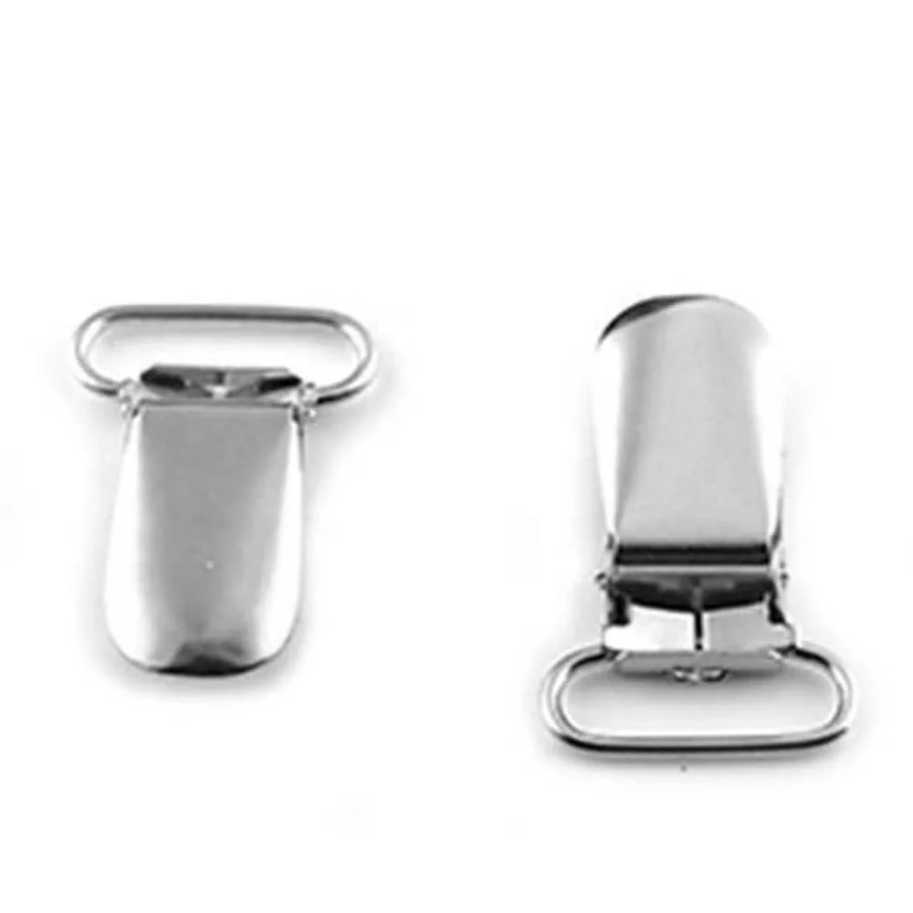 4/5 дюймов (20 мм) сверху, размер кольца, никелированные Блестящие Детские подтяжки