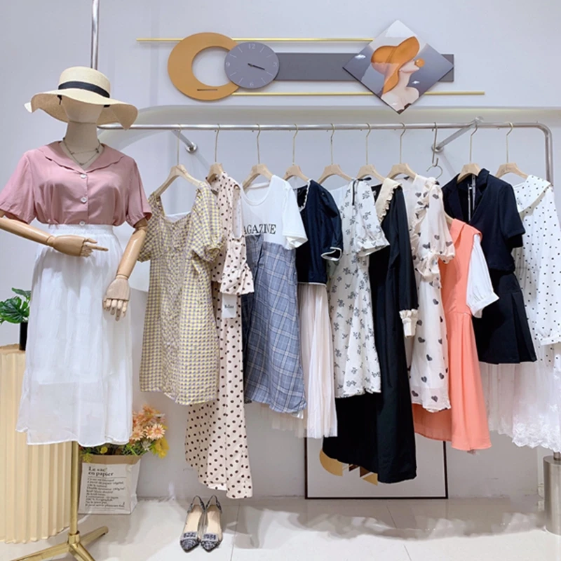 Chinese Wholesale Clothing Ladies Dress No Broken 100% New Source Factory Good Style Fashion