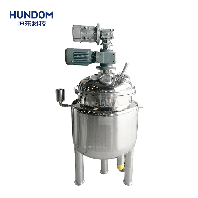 200L Liquid chemical mixer equipment face cream homogenizer soap shampoo making mixing tank with agitator