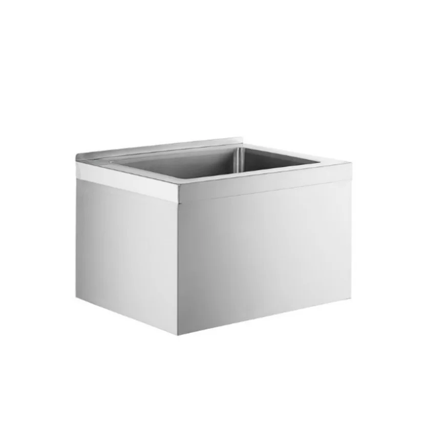 Heavybao Commercial Basin Single Bowl Kitchen Sink Stainless Steel MOP Sink High Quality Commercial Kitchen Equipment