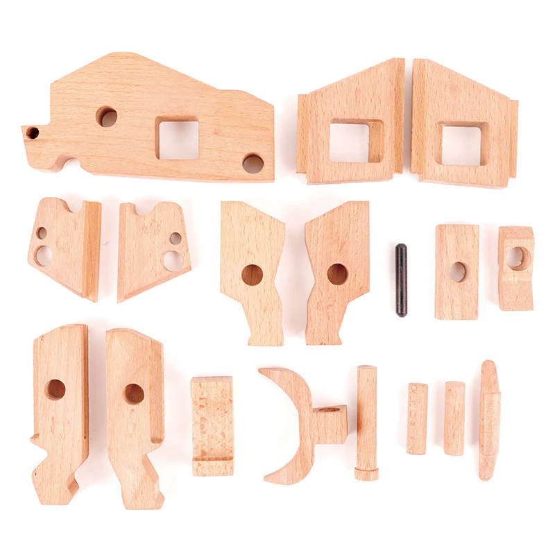 New Unisex Wooden Bull Model DIY Educational Toy for Home Decor Kids Animal Crafts Desk Gifts