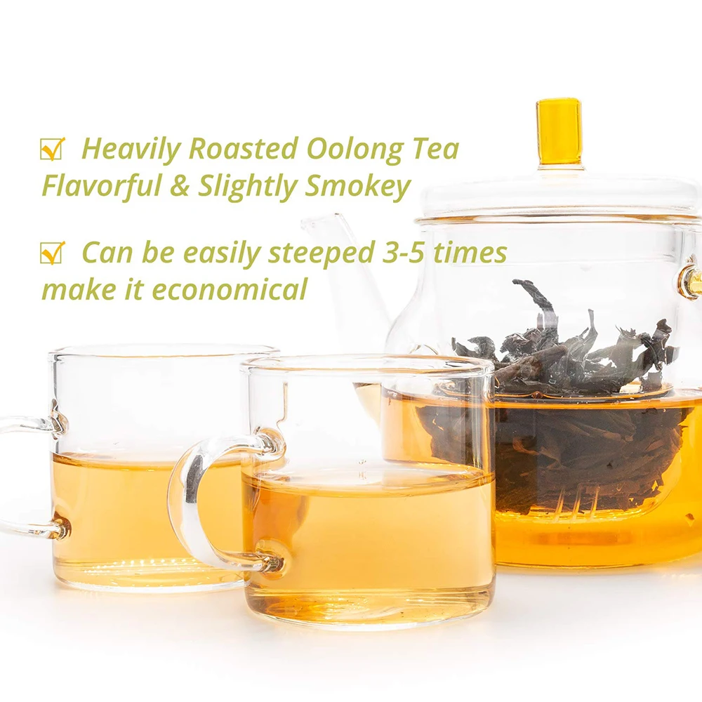 Chinese High Mountain Wu Long Tea Detox Relaxing Roasted Loose Leaf Da hong pao Oolong Tea Big Red Rode Fujian Wuyi Rock Tea